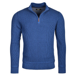 Pullover mit Troyer Zipp